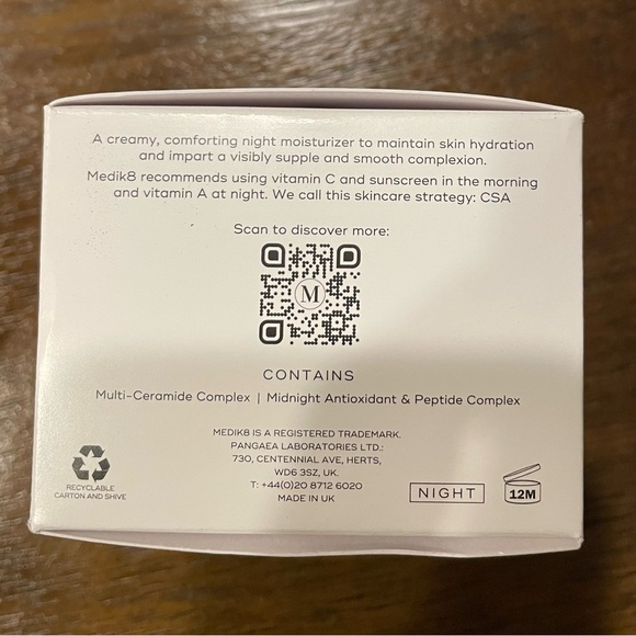 Medik8 Advanced Night Ceramide facial moisturizer - Picture 3 of 3